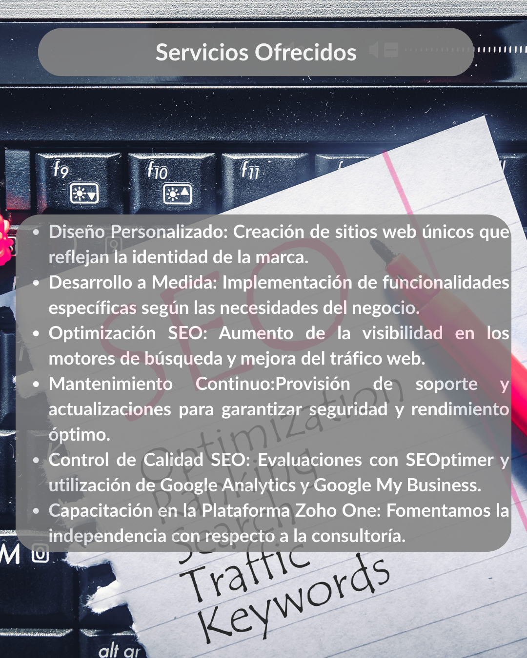 Servicios ofrecidos XaaS