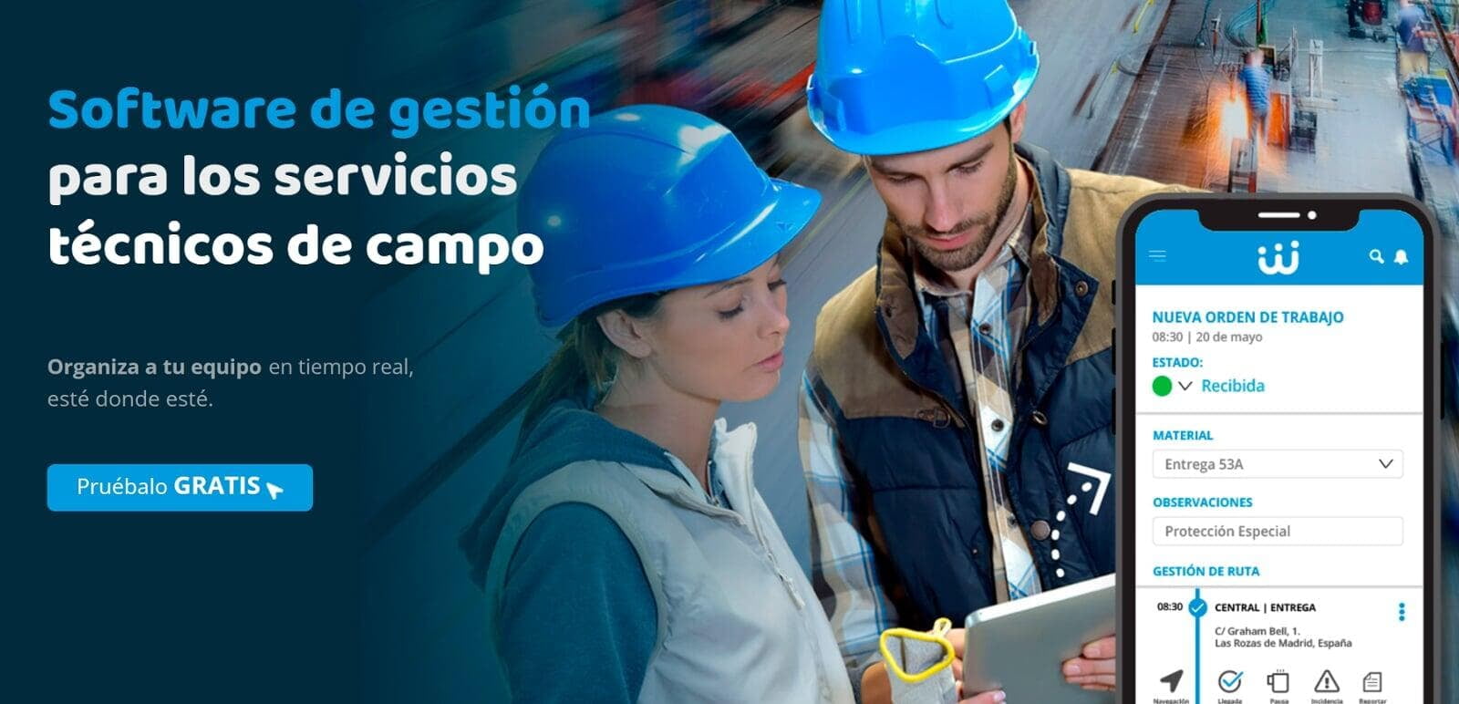 Work&Track Software para servicios técnicos